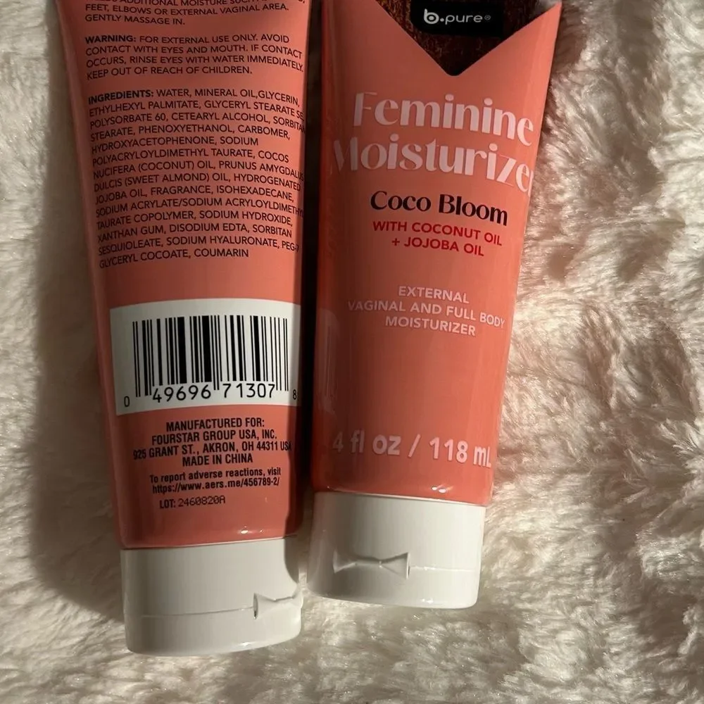 🛍️Coco Bloom Feminine Moisturizer with coconut 🥥 oil + jojoba oil 🎊